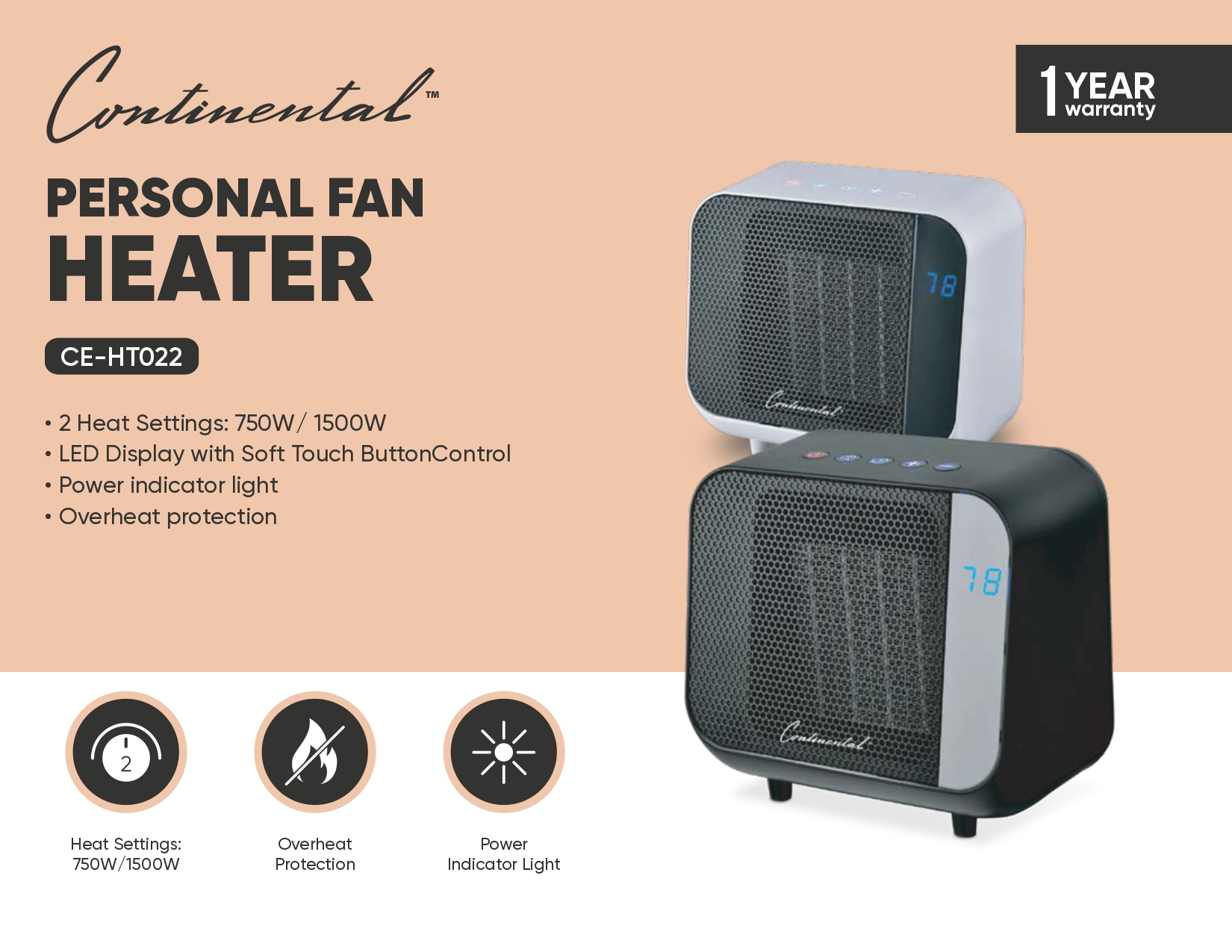 Ceramic Fan Heater
