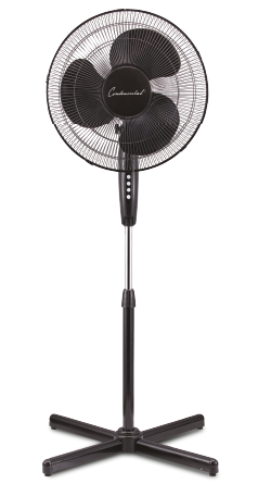 16" Stand Fan with Cross Base