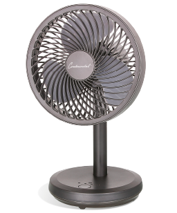 6" Table Fan with Rechargeable Battery