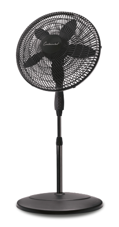 18" Plastic Stand Fan with Plastic Grill