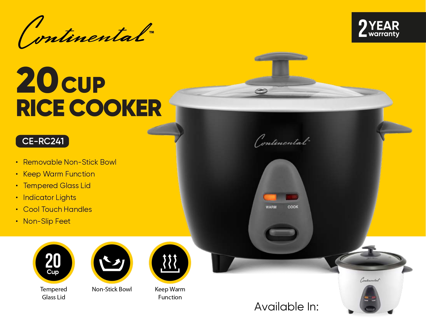 20 CUP RICE COOKER